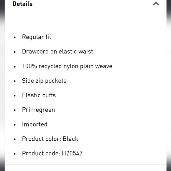 Adidas lock up nylon plain weave trefoil track pants - Picture 12 of 13